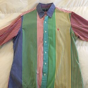 Ralph Lauren Polo custom fit L button up